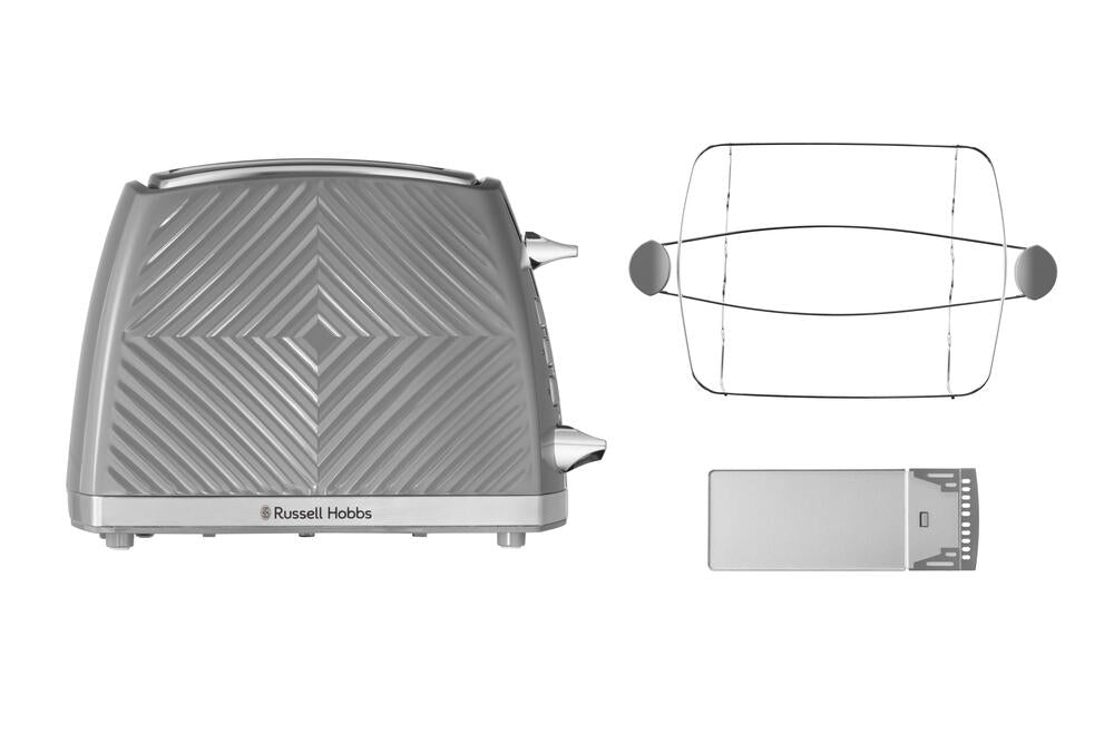 Groove 2S toaster - grå